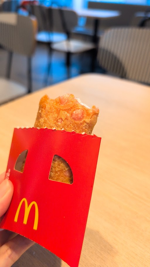 マクドナルドのミルキーパイの見た目